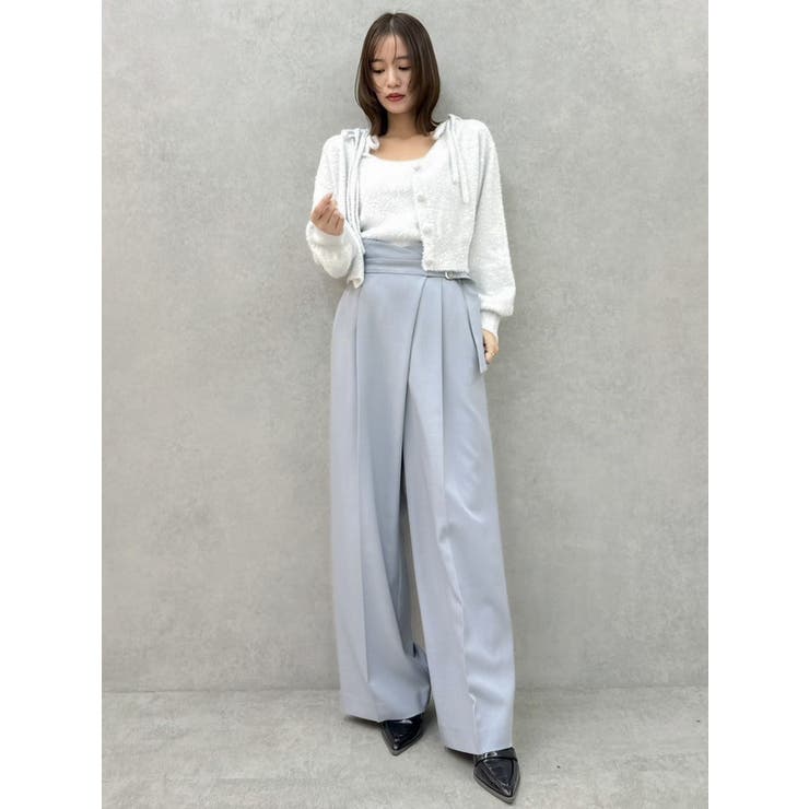 【セットアップ対応】アシメウエストセミウエストパンツ | dazzlin | 詳細画像11 