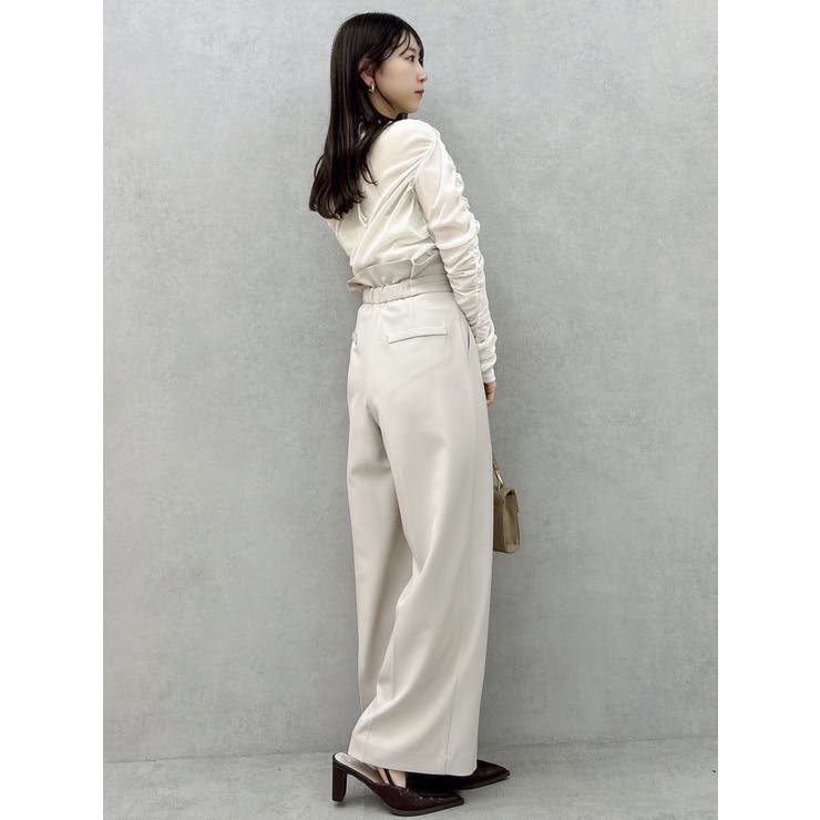 【セットアップ対応】アシメウエストセミウエストパンツ | dazzlin | 詳細画像19 