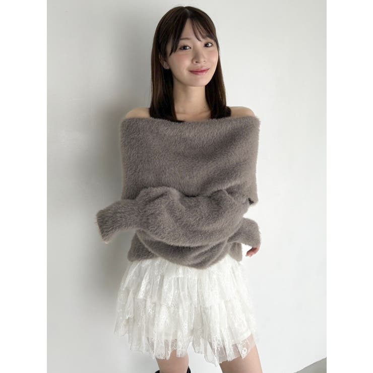 レースティアードショートパンツ | dazzlin | 詳細画像18 