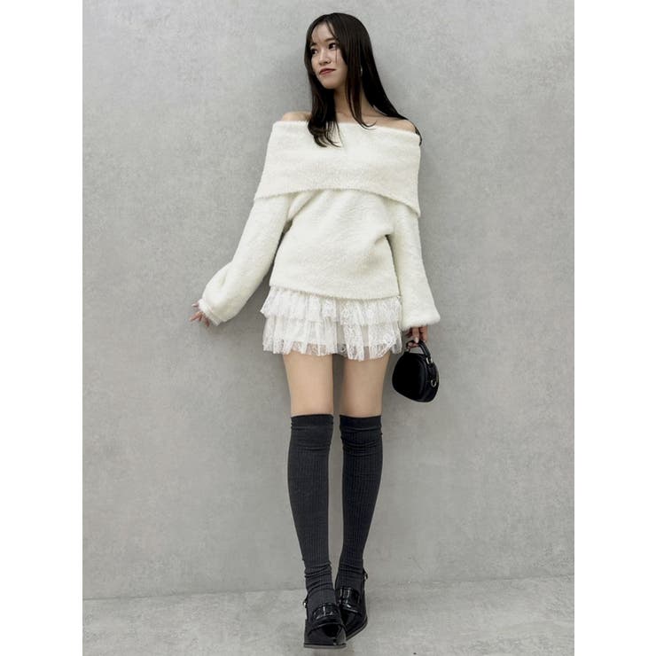 レースティアードショートパンツ | dazzlin | 詳細画像21 