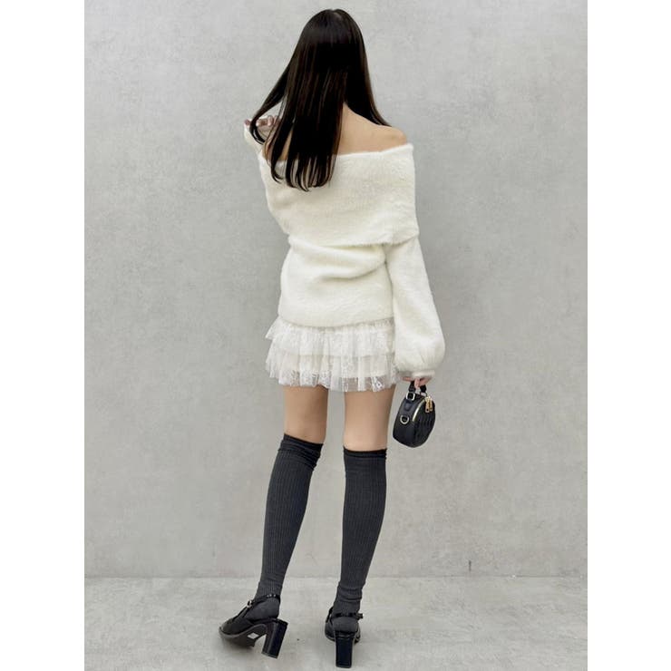 レースティアードショートパンツ[品番：MKSW0061936]｜dazzlin