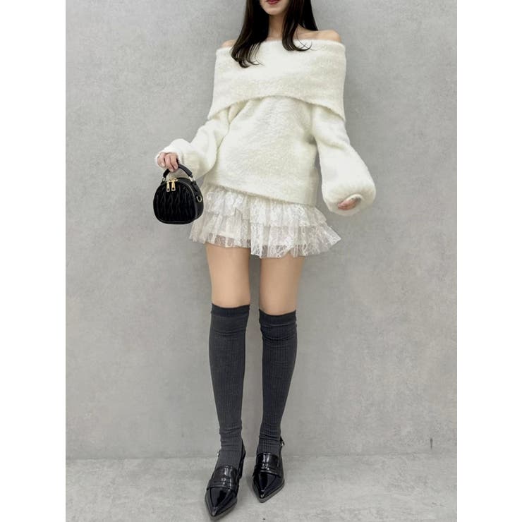 レースティアードショートパンツ | dazzlin | 詳細画像24 