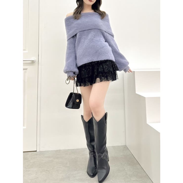 レースティアードショートパンツ | dazzlin | 詳細画像31 