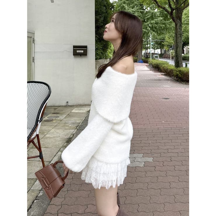 レースティアードショートパンツ | dazzlin | 詳細画像4 