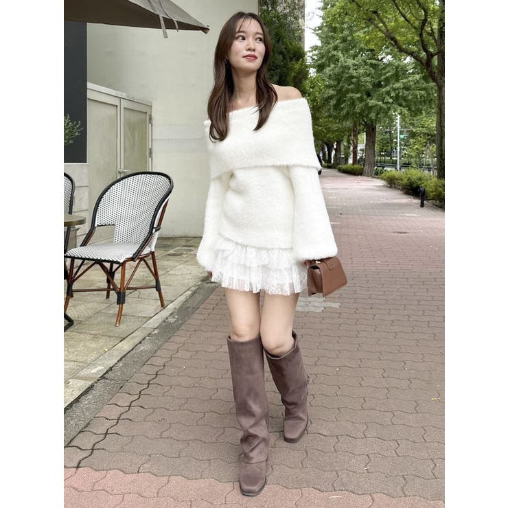 レースティアードショートパンツ | dazzlin | 詳細画像7 