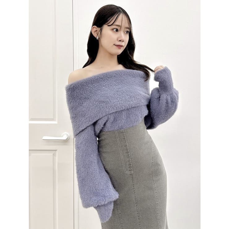 バックレースアップスイッチングマーメイドスカート | dazzlin | 詳細画像20 