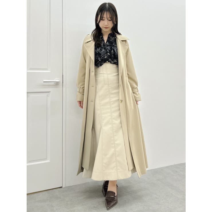 dazzlin バックレースアップスイッチングマーメイドスカート dazzlin スカート バックレースアップスイッチングマーメイド