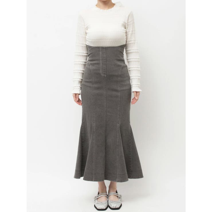 バックレースアップスイッチングマーメイドスカート | dazzlin | 詳細画像40 