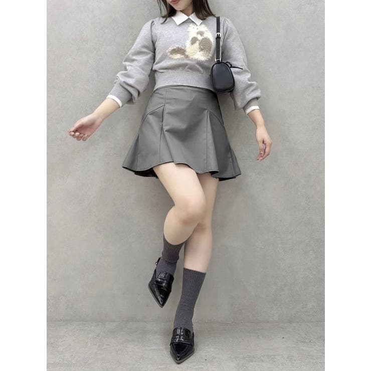 dazzlin 2WAYダブルレースアップコルセットスカート dazzlin（ダズリン）の「2WAYダブルレースアップコルセット