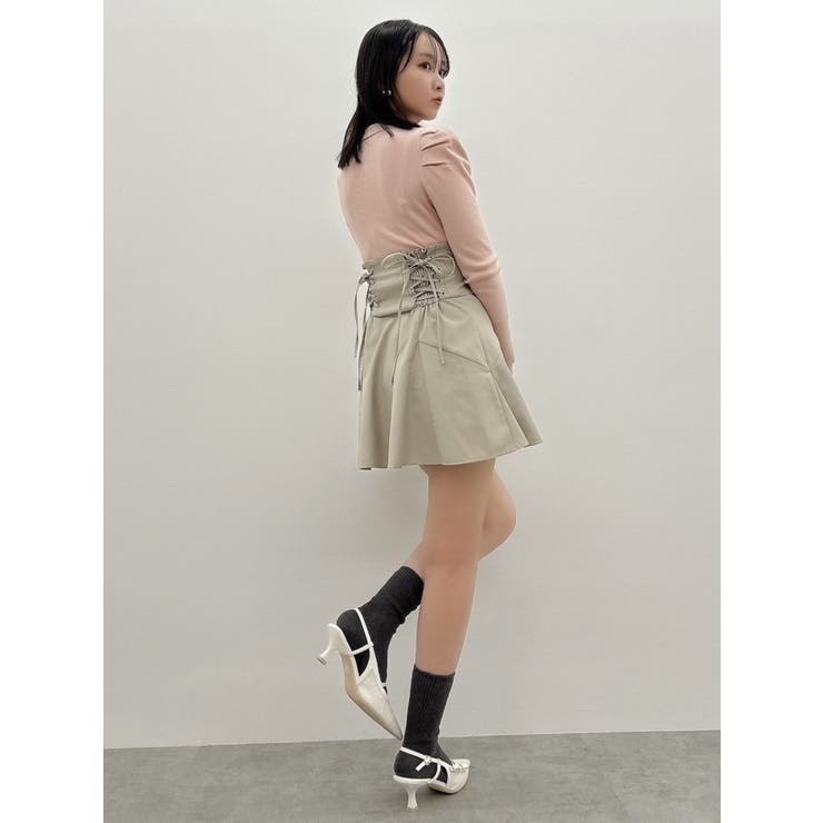 2WAYダブルレースアップコルセットミニスカート | dazzlin | 詳細画像37 