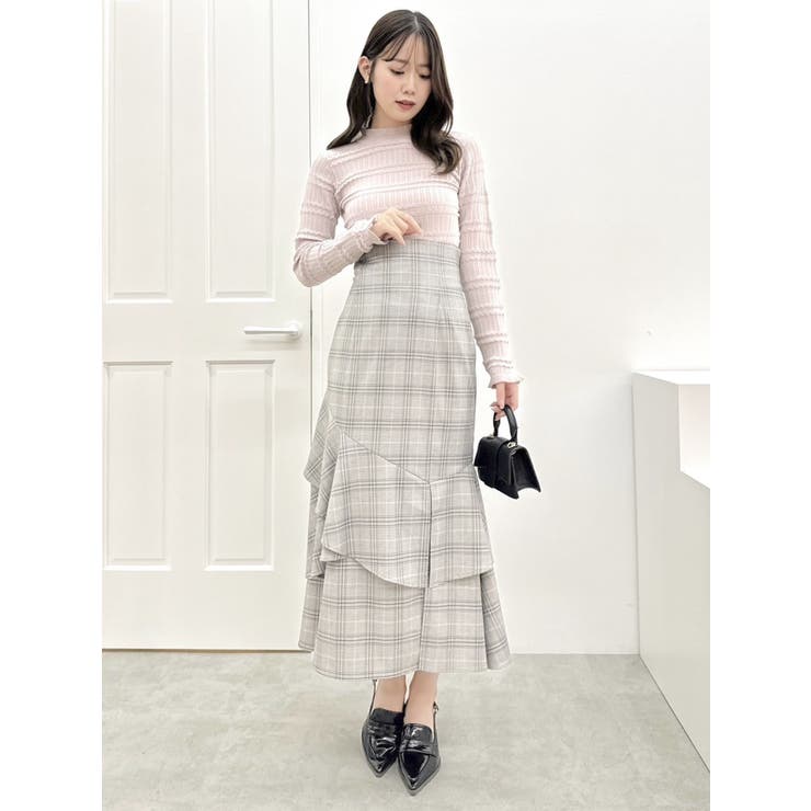 dazzlin ダズリン バックレースアップアシメマーメイドスカート バックレースアップアシメマーメイドスカート[品番：MKSW0061502