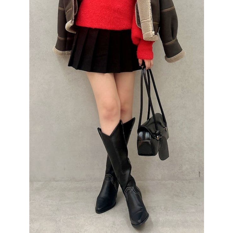 【定価¥9,790】ダズリン ダブルベルトミニスカートMKSW0061620 ダブルベルトミニスカート[品番：MKSW0061620]｜dazzlin