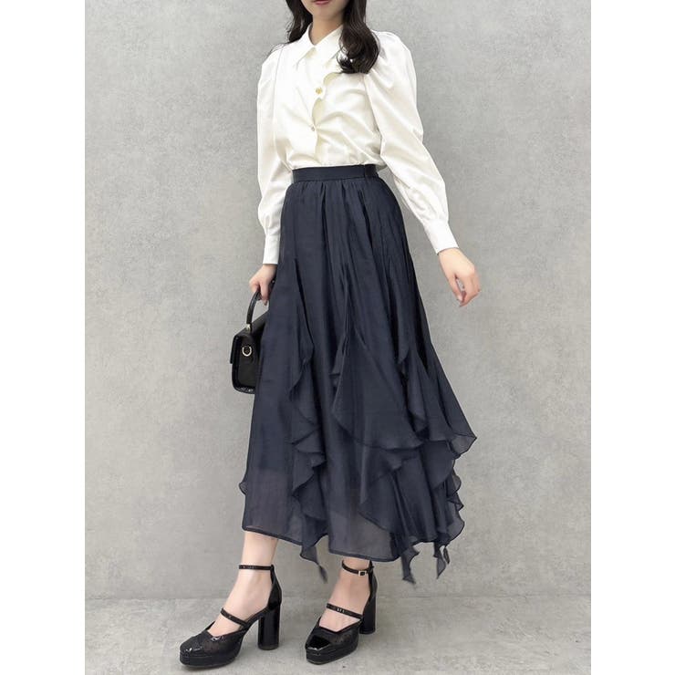 ペタルヘムオーガンスカート | dazzlin | 詳細画像22 