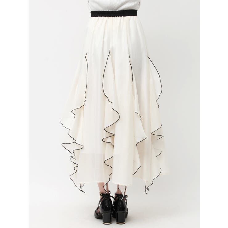 ペタルヘムオーガンスカート | dazzlin | 詳細画像29 