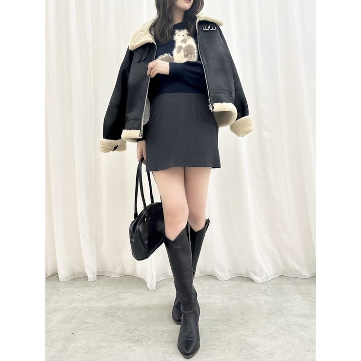 【セットアップ対応】コンパクトミニスカート | dazzlin | 詳細画像14 