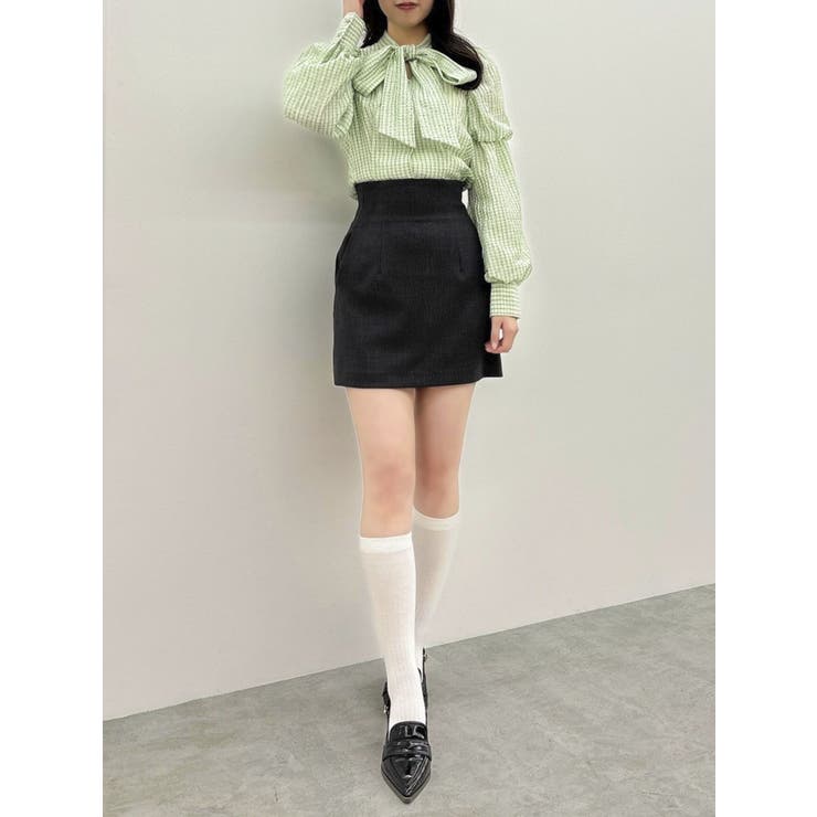 【セットアップ対応】コンパクトミニスカート | dazzlin | 詳細画像44 