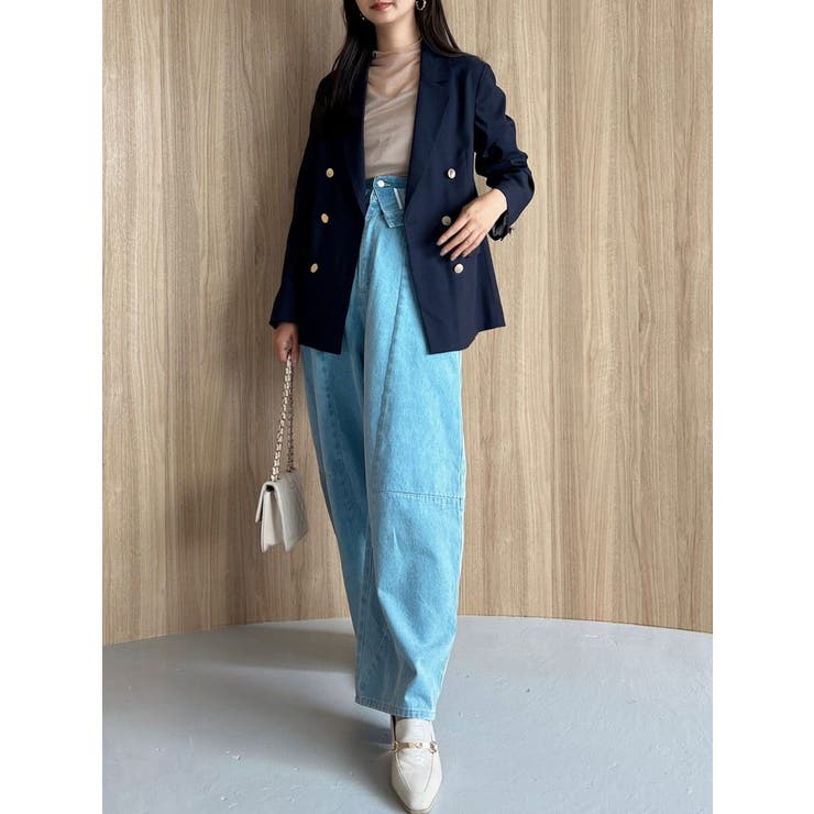 カーブラインデニムパンツ | dazzlin | 詳細画像22 