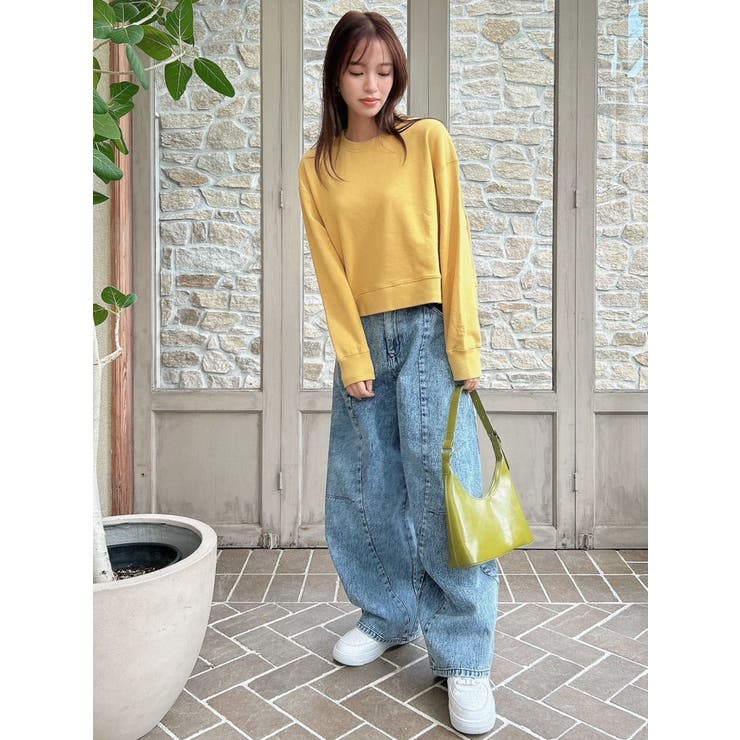 カーブラインデニムパンツ | dazzlin | 詳細画像32 