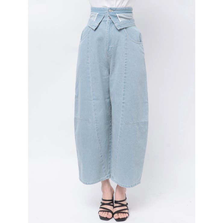 カーブラインデニムパンツ | dazzlin | 詳細画像46 