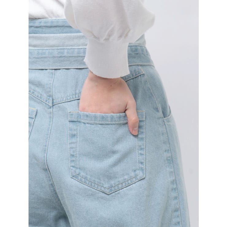 カーブラインデニムパンツ | dazzlin | 詳細画像50 