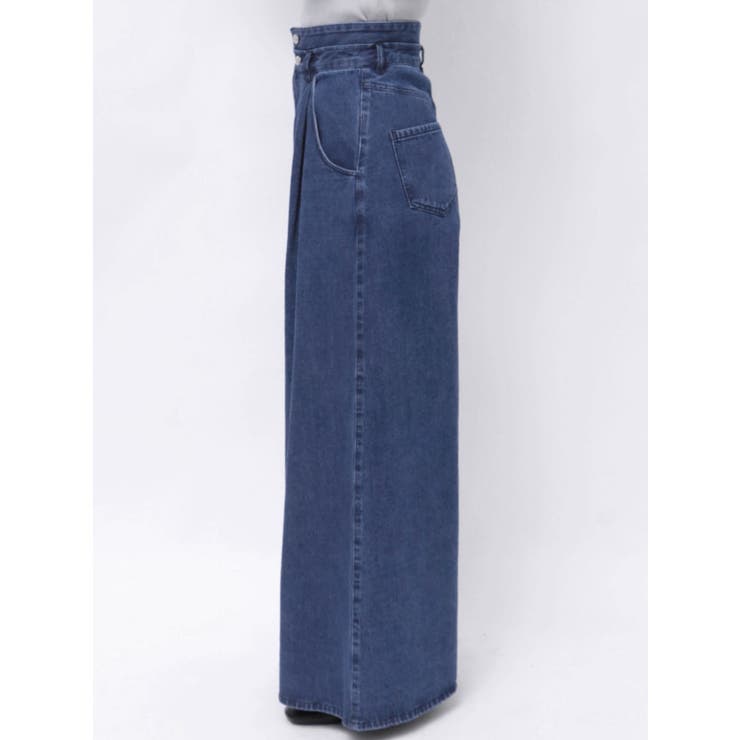 ダブルハイウエストワイドデニムパンツ | dazzlin | 詳細画像13 