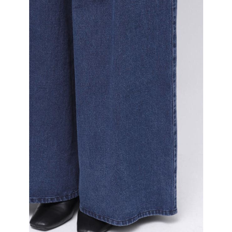 ダブルハイウエストワイドデニムパンツ | dazzlin | 詳細画像18 