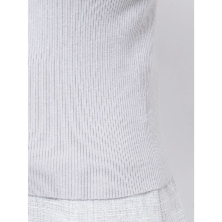 デコルテオープンリブニットトップス | dazzlin | 詳細画像23 