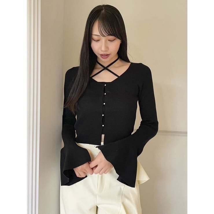 カーデタイトトップス[品番：MKSW0061507]｜dazzlin（ダズリン）の