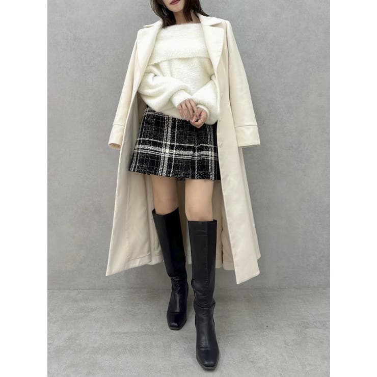 シャギーオフショルニットプルオーバー | dazzlin | 詳細画像26 