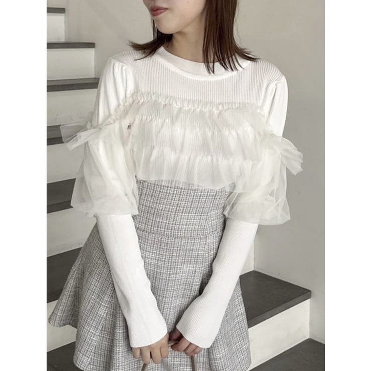 【porinさん専用】白トップス ギャザーサテン風トップス - ホワイト | ZARA Japan / 日本