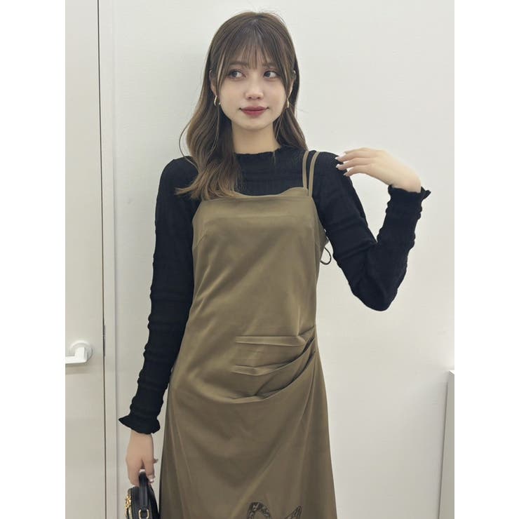 バックリボンプチフリルニットトップス | dazzlin | 詳細画像22 