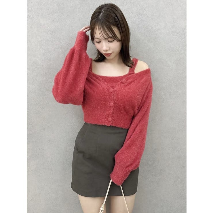 ミニシャギーラメニットキャミ | dazzlin | 詳細画像11 