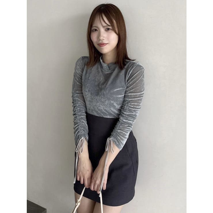 シアーベロアトップス[品番：MKSW0061942]｜dazzlin（ダズリン）の