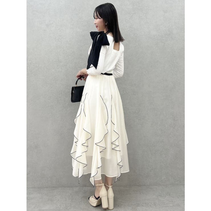 ネックドレープカットトップス | dazzlin | 詳細画像10 