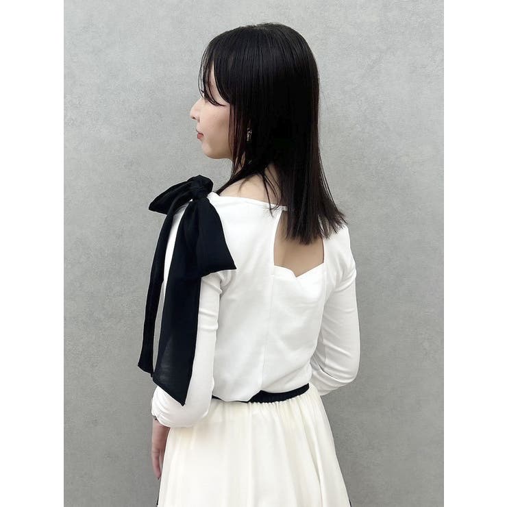 ネックドレープカットトップス | dazzlin | 詳細画像12 