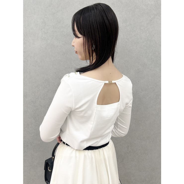 ネックドレープカットトップス | dazzlin | 詳細画像17 