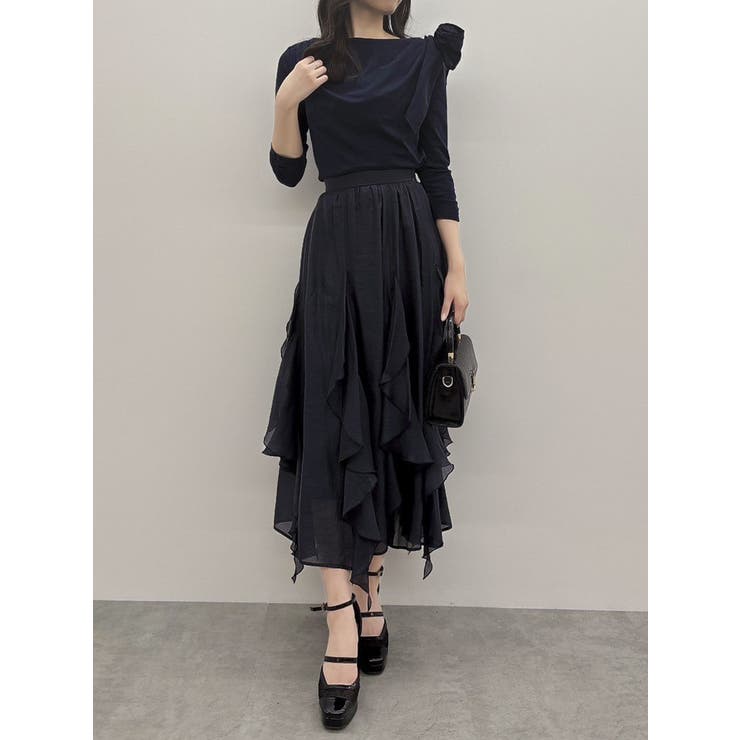 ネックドレープカットトップス | dazzlin | 詳細画像18 