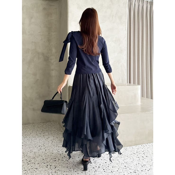 ネックドレープカットトップス | dazzlin | 詳細画像25 