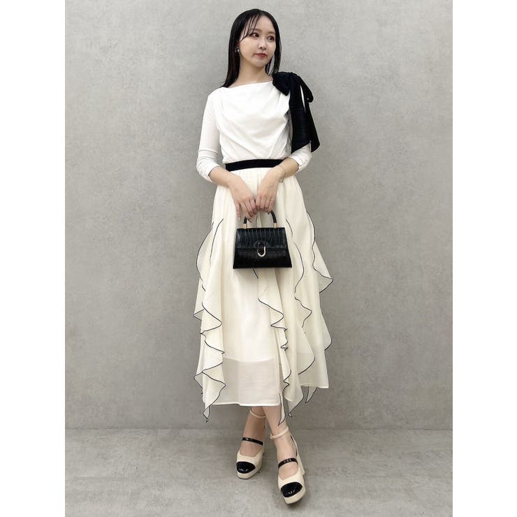 ネックドレープカットトップス | dazzlin | 詳細画像6 