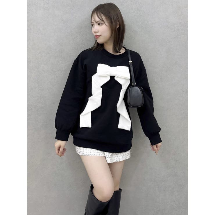 リボンディティールカットプルオーバー | dazzlin | 詳細画像2 