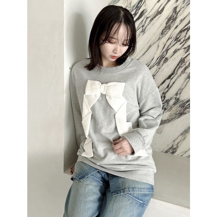 リボンディティールカットプルオーバー | dazzlin | 詳細画像22 