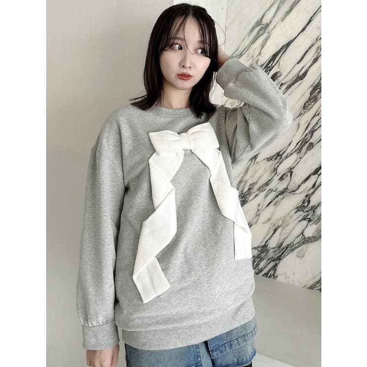 リボンディティールカットプルオーバー | dazzlin | 詳細画像23 