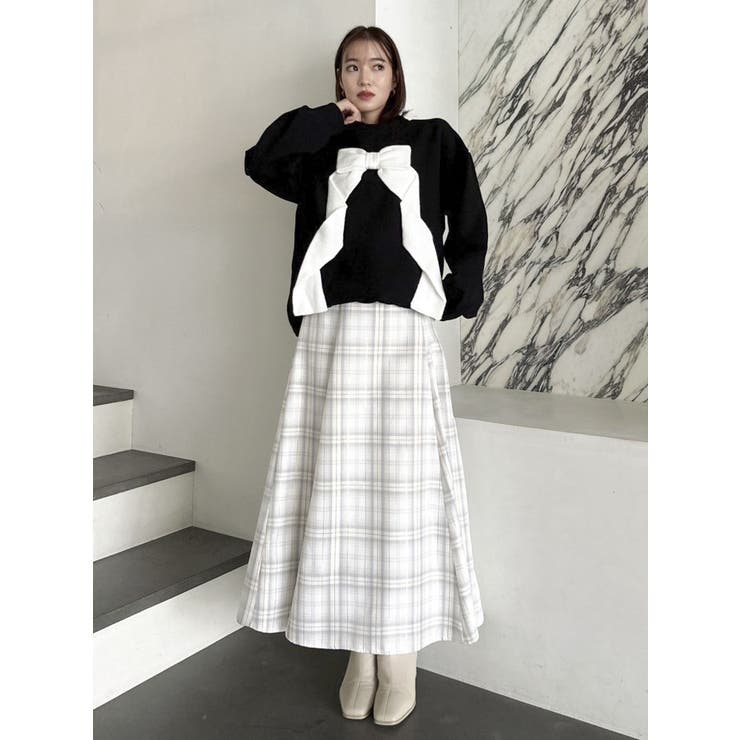 リボンディティールカットプルオーバー | dazzlin | 詳細画像29 