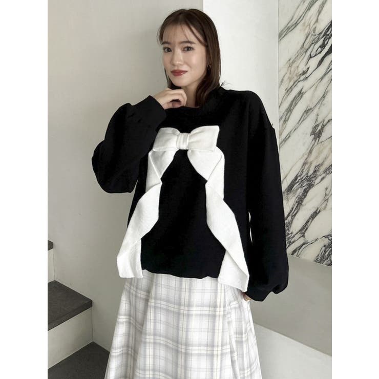 リボンディティールカットプルオーバー | dazzlin | 詳細画像32 