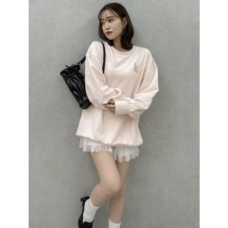 CAT刺繍リボンカットプルオーバー | dazzlin | 詳細画像25 