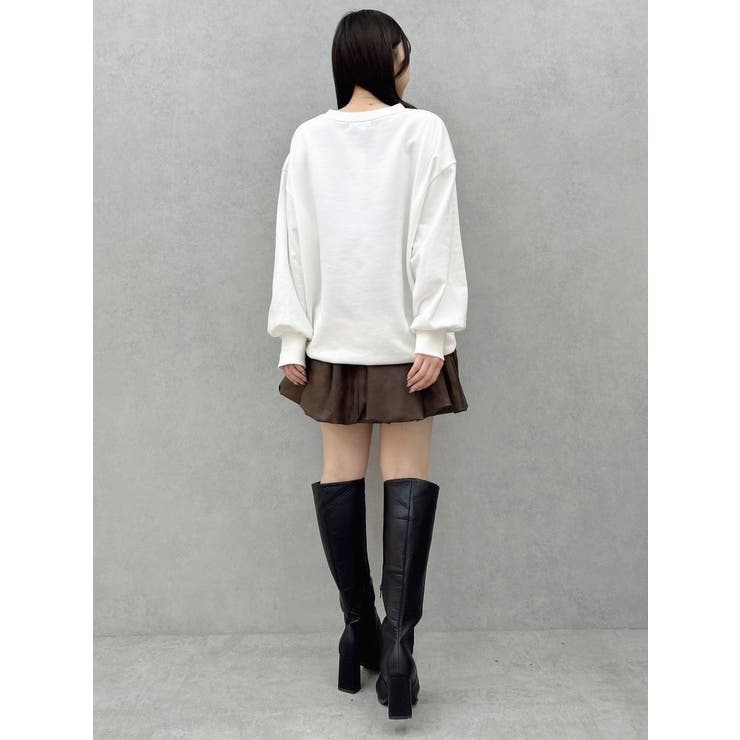 CAT刺繍リボンカットプルオーバー | dazzlin | 詳細画像4 