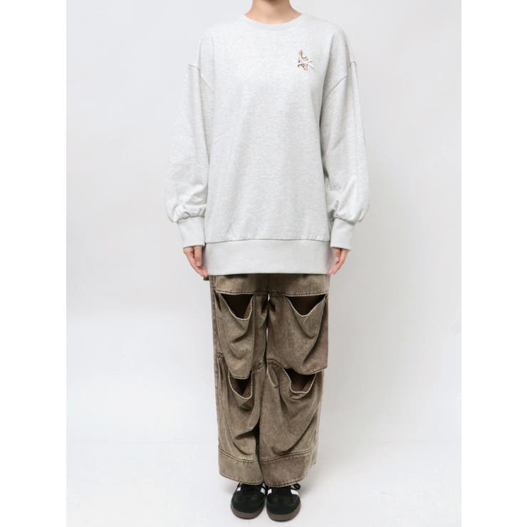 CAT刺繍リボンカットプルオーバー | dazzlin | 詳細画像42 