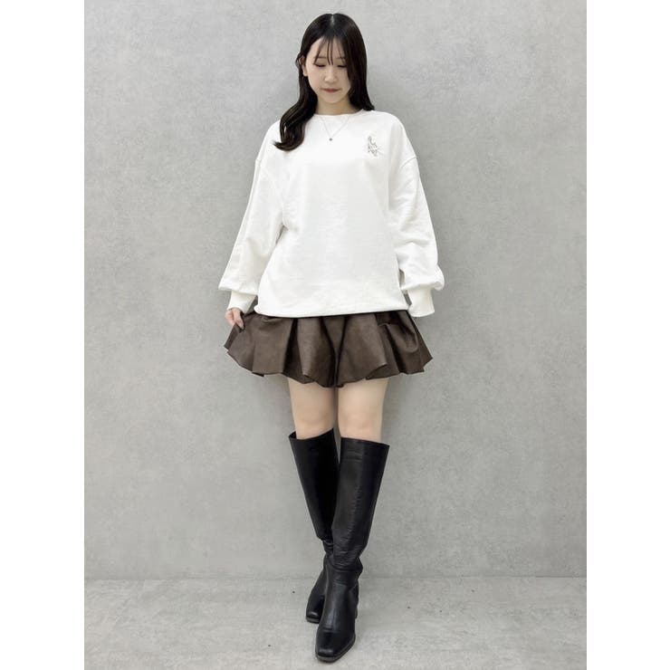 CAT刺繍リボンカットプルオーバー | dazzlin | 詳細画像6 