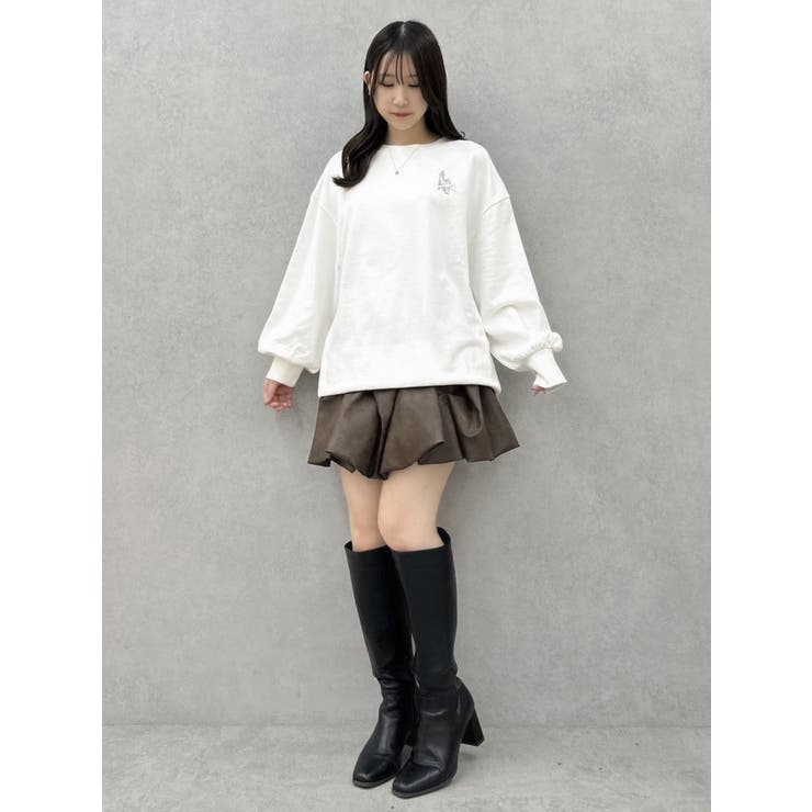 CAT刺繍リボンカットプルオーバー | dazzlin | 詳細画像8 