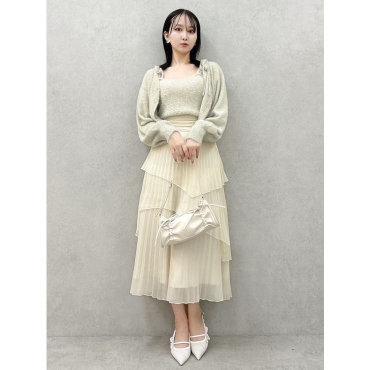 ミニシャギーラメニットカーデトップス | dazzlin | 詳細画像45 